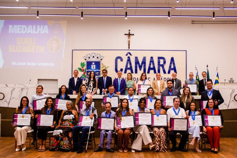 Rede Teia é reconhecida em homenagem na Câmara Municipal de Anápolis